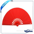 red fabric fan